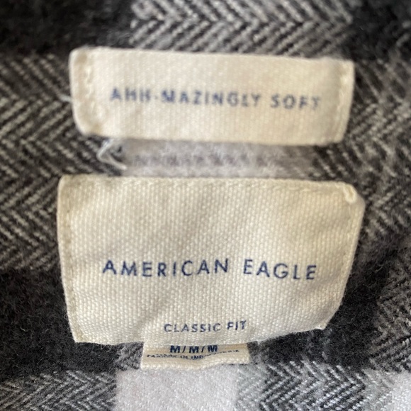 American Eagle Medium Women’s Flannel - Picture 2 of 4